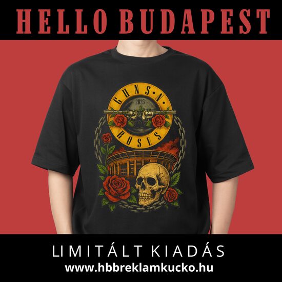 Budapest koncert póló